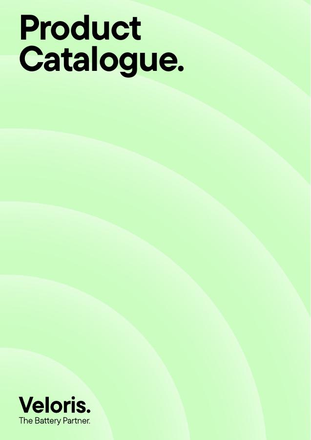 Cover of 2026 Veloris Catalogue (v1.0)
