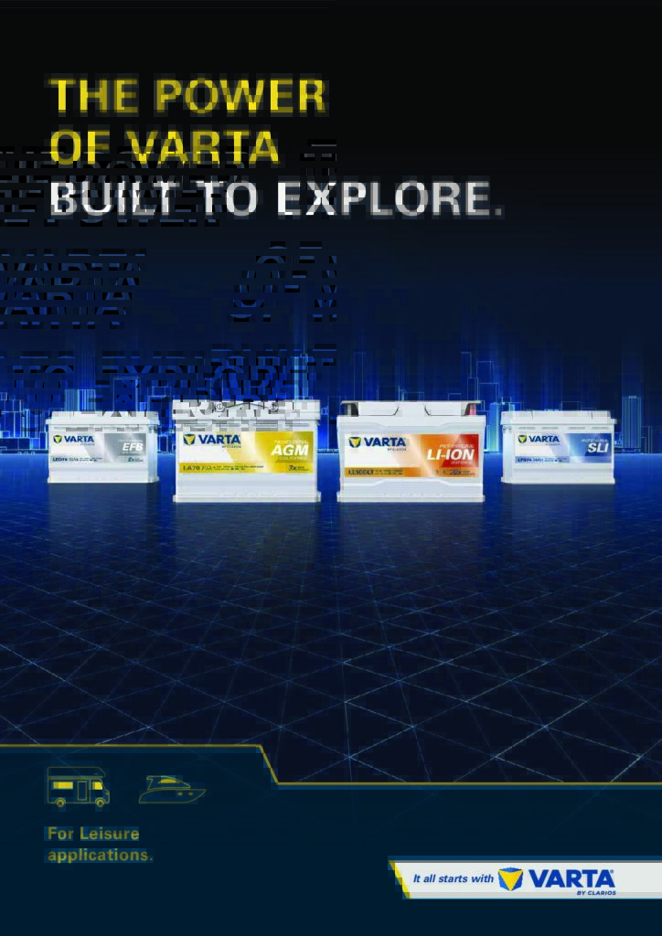 Cover of VARTA Automotive Catalogue