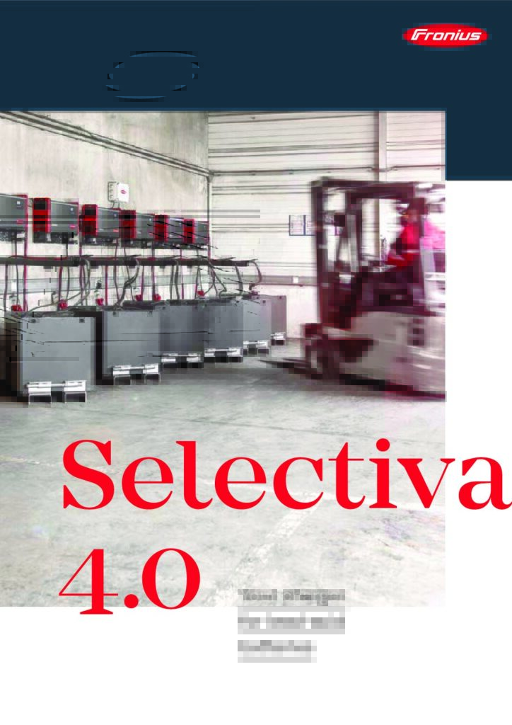 Cover of Fronius Selectiva 4.0 Range