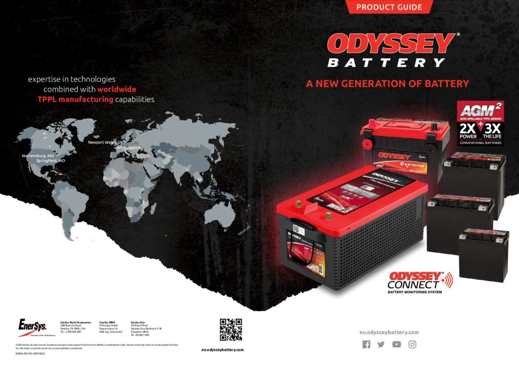 Cover of Odyssey Battery Product Guide