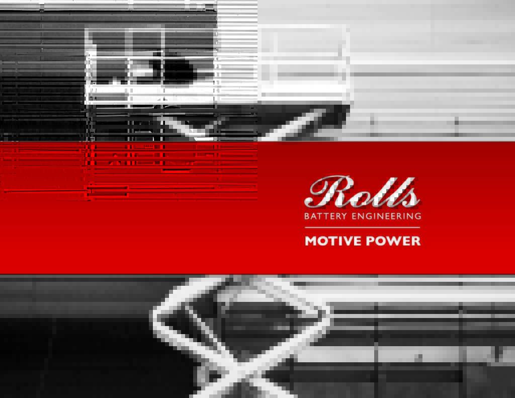 Cover of Rolls Battery Motive Power Catalogue