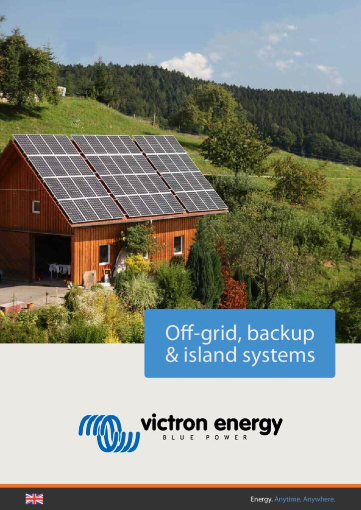 Cover of Victron-Energy-Off-Grid-Backup-Catalogue