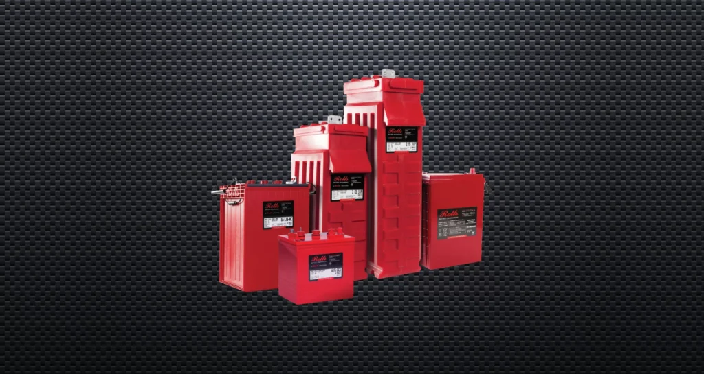 Rolls VB series lithium LiFePO4 batteries with built-in heating and Bluetooth, made in Canada