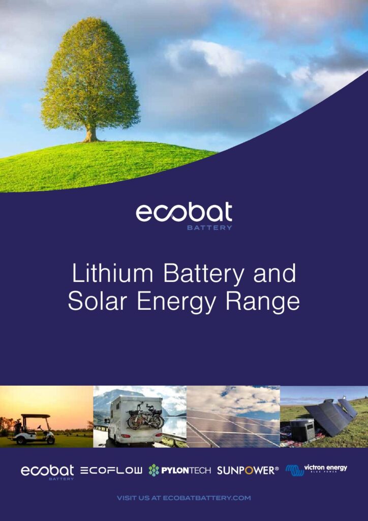 Cover of Lithium-Solar-Battery-Range-Catalogue