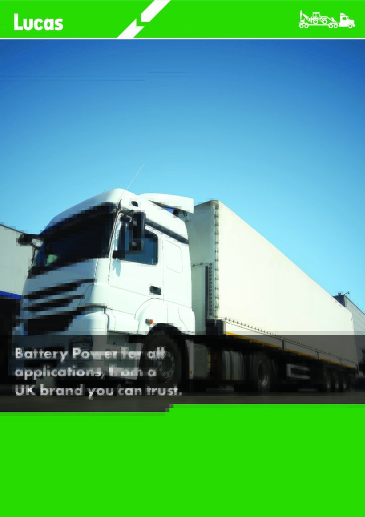 Cover of Lucas CV Battery Range