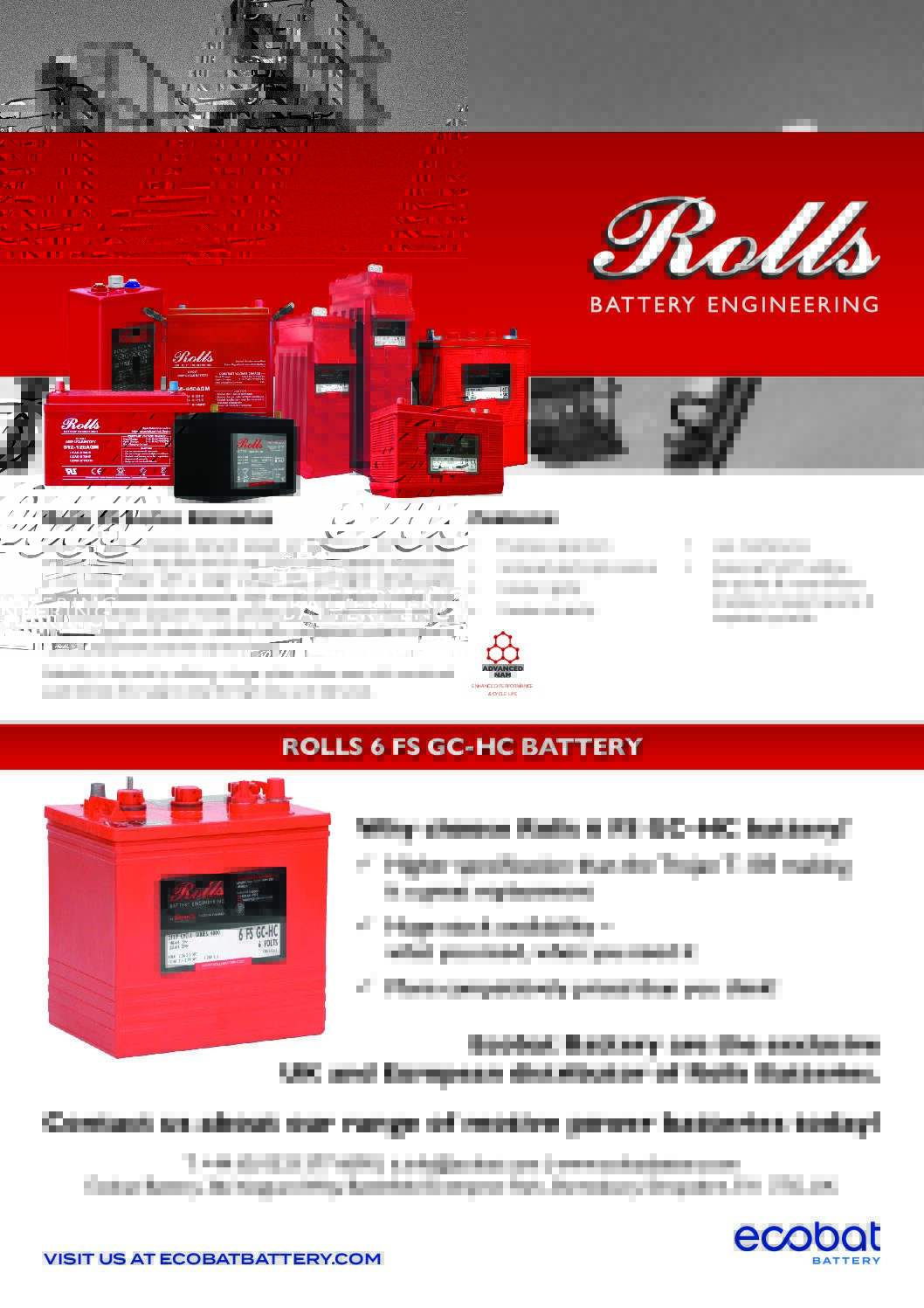 Rolls Battery Shrewsbury