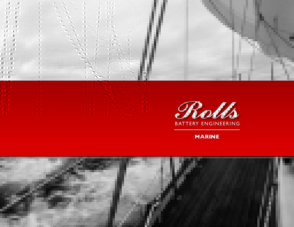 Cover of Rolls-Battery-Marine-Catalogue-1