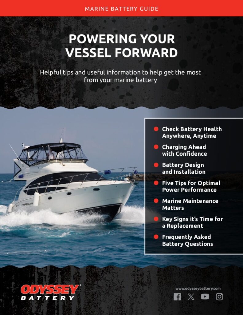 Cover of Odyssey Battery Marine Battery Guide