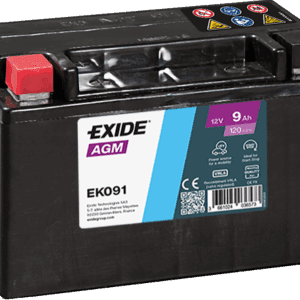EXIDE Auxiliary Battery - EK091