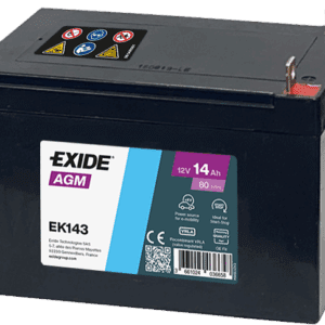 EXIDE Auxiliary Battery - EK143