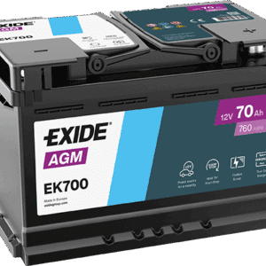 EXIDE Micro-Hybrid - AGM Battery - EK700