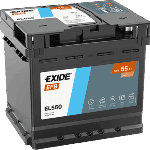 EXIDE Micro-Hybrid - EFB Battery - EL550