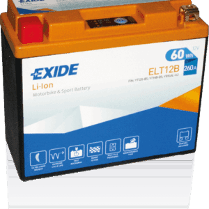 EXIDE Lithium Motorcycle Battery - ELT12B