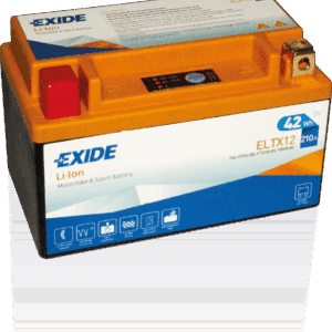 EXIDE Lithium Motorcycle Battery - ELTX12