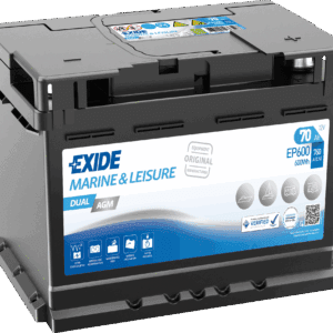 EXIDE DUAL AGM - Superior Battery - EP500