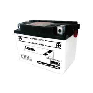 LUCAS 12V MOTORCYCLE BATTERY WITH ACID PACK