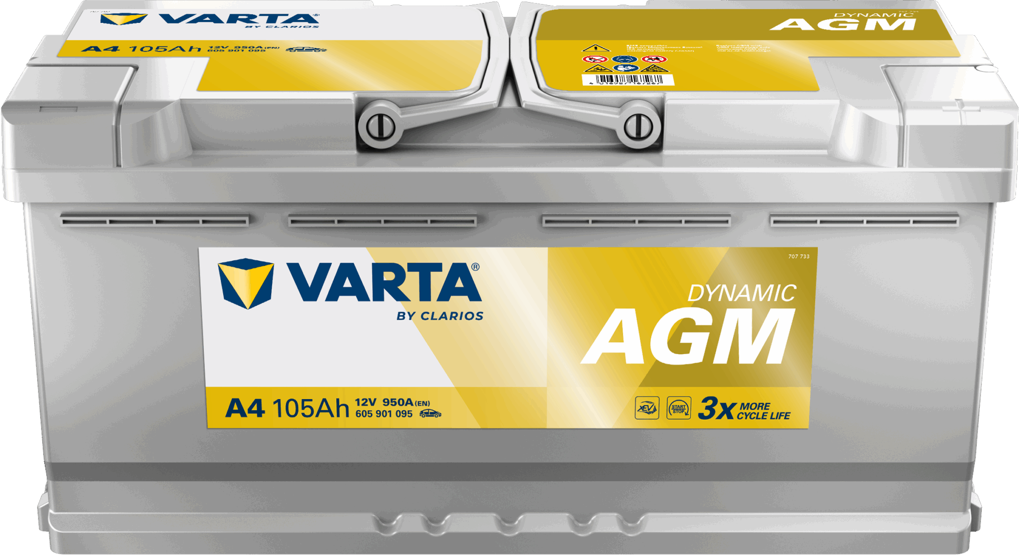 VARTA START STOP AGM 605901095