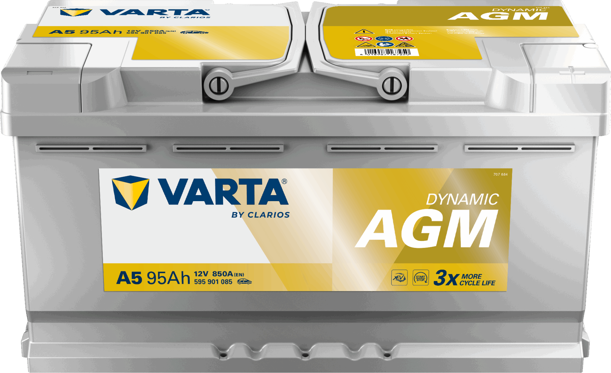 VARTA START STOP AGM 595901085