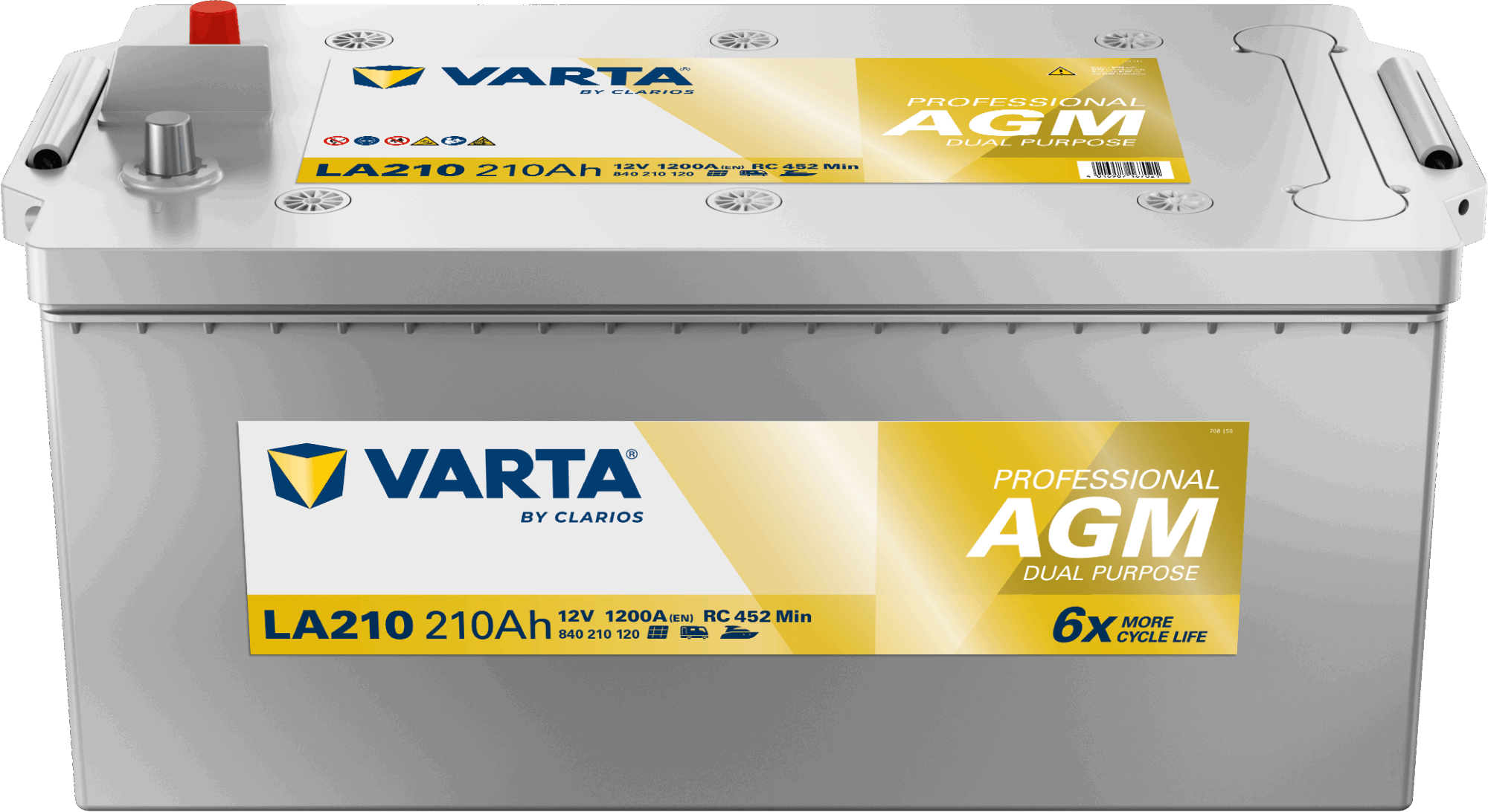 VARTA PROFESSIONAL DUAL PURPOSE AGM 840210120
