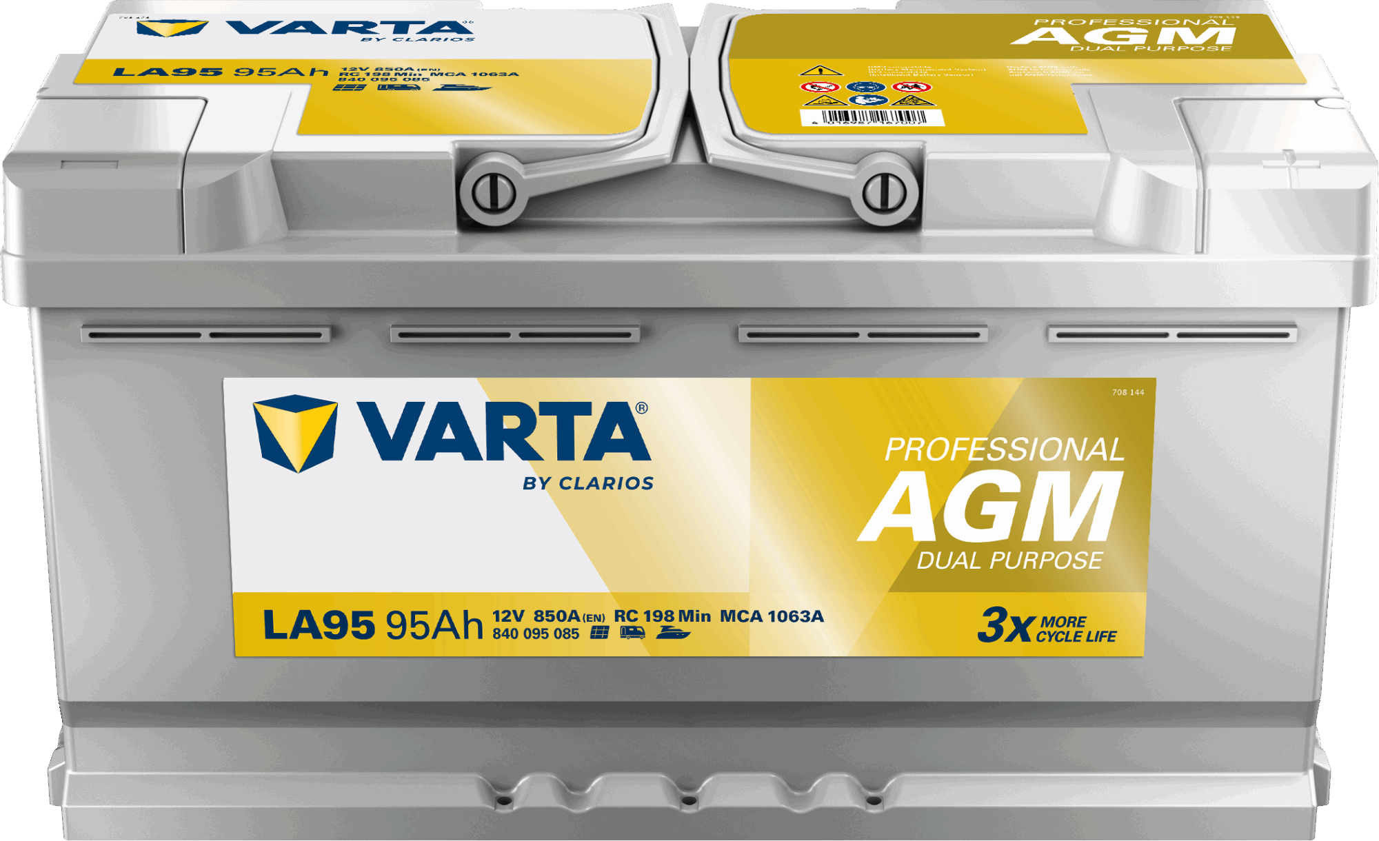 VARTA PROFESSIONAL DUAL PURPOSE AGM 840095085