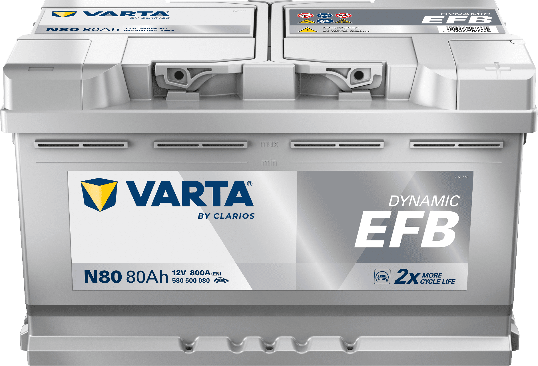 VARTA START STOP EFB 580500080